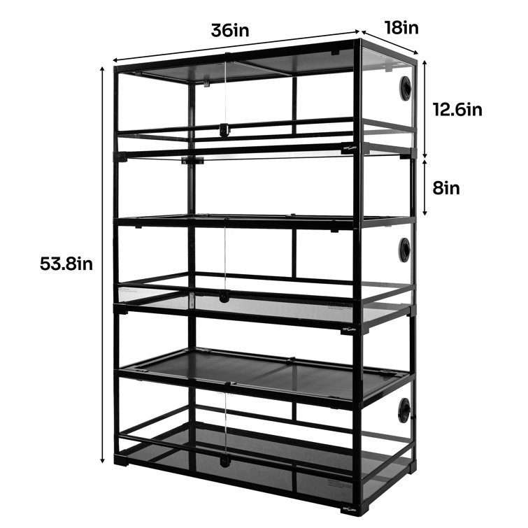 3 tier shop reptile enclosure